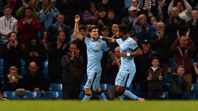 Manchester City aplastó 7-0 al débil Sheffield Wednesday por la Capital One Cup