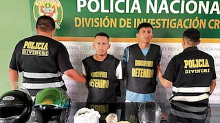 Fiscalía realiza diligencia contra detenidos por droga en Piura