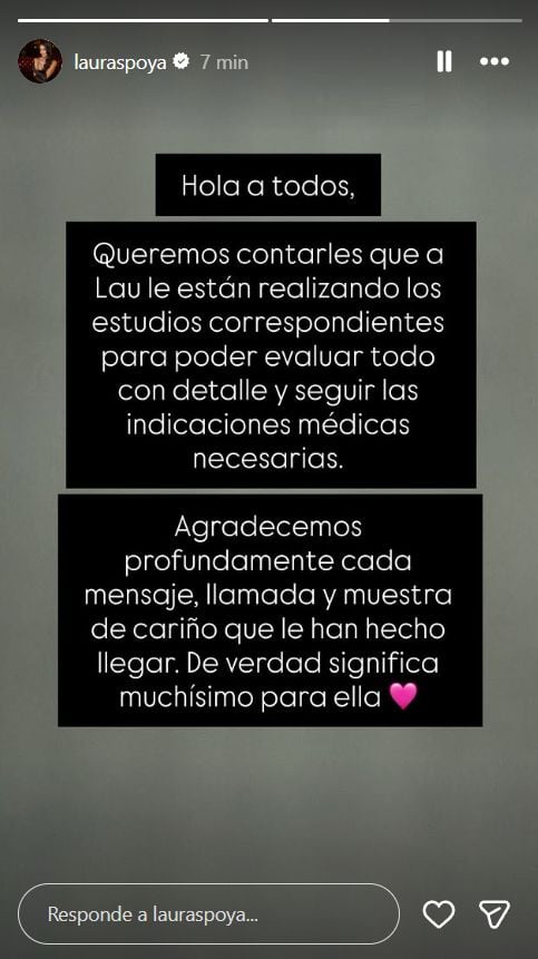 Redes de la modelo comparten mensaje sobre su actual estado. (Foto: Captura de IG)