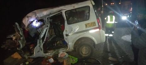 Muertes imparables en vía Central: Comunicador, chofer, anciano y peatón pierden la vida en accidentes