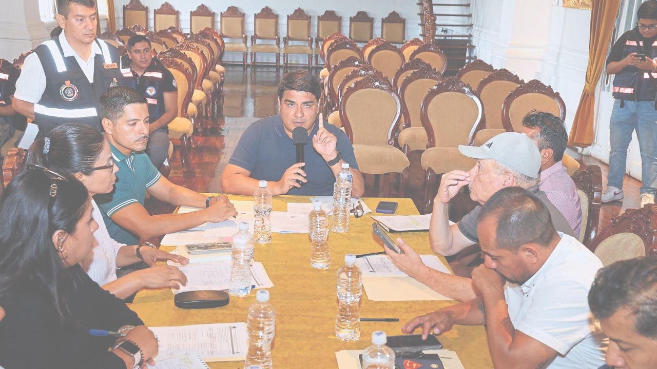 Frente a pronóstico de lluvias en la región La Libertad.