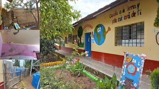 Huánuco: escolares de institución educativa en Marabamba en peligro por paredes de adobe a punto de colapsar