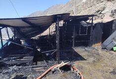 Familia lo pierde todo por incendio en Camaná