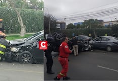 San Miguel: triple choque en avenida La Mar dejó fuerte congestión vehicular y cierre temporal de la vía