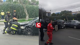 San Miguel: triple choque en avenida La Mar dejó fuerte congestión vehicular y cierre temporal de la vía