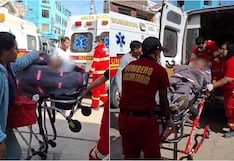 Despiste de automóvil en la carretera Nasca–Puquio deja tres personas heridas