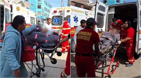 Despiste de automóvil en la carretera Nasca–Puquio deja tres personas heridas