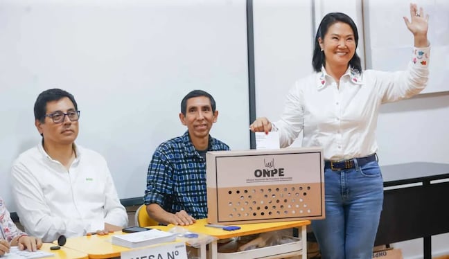 Ica se inclina por el fujimorismo: Keiko Fujimori lidera con amplia ventaja en la región