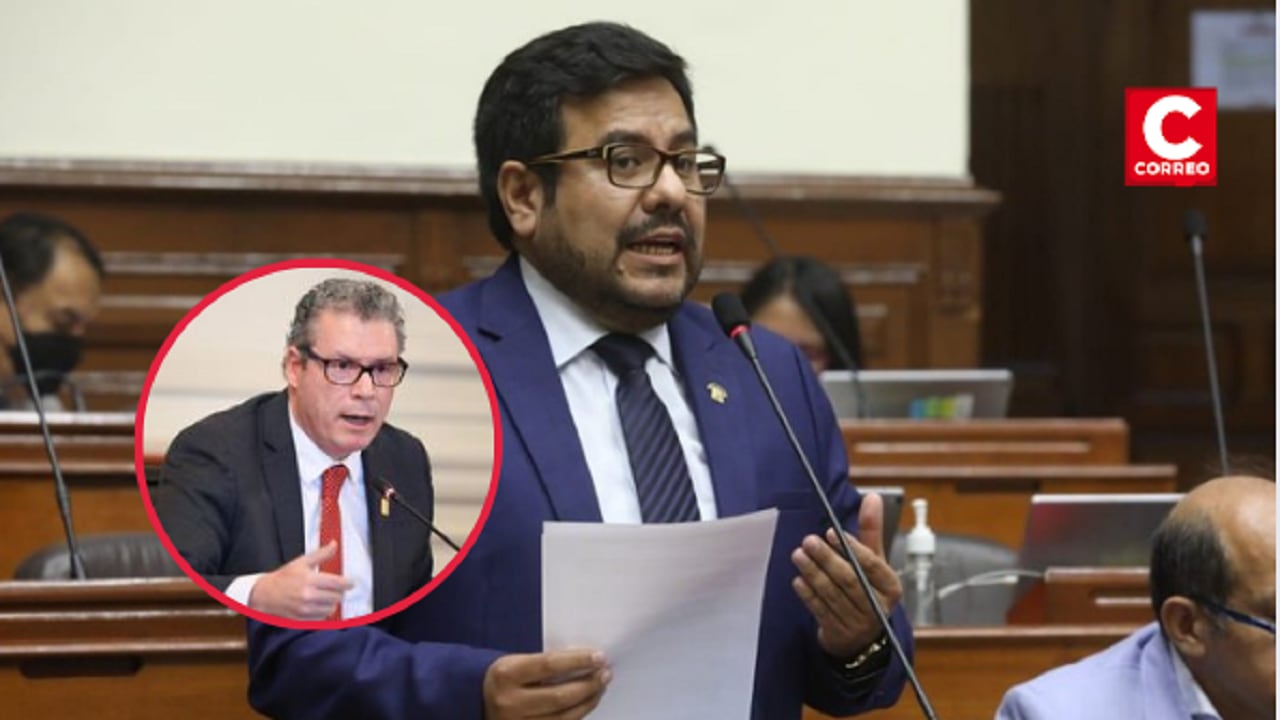 Carlos Zeballos, congresista de la República, alista moción.