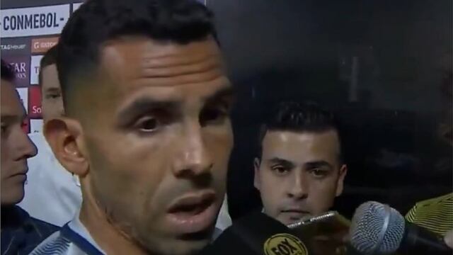 Carlos Tévez: "Nos están obligando a jugar el partido" | River Plate vs. Boca Juniors