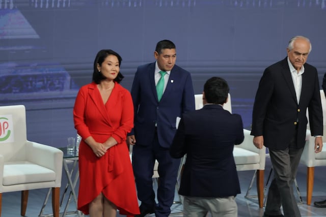El lado B del quinto día de debate presidencial 2026 (Fotos: GEC)