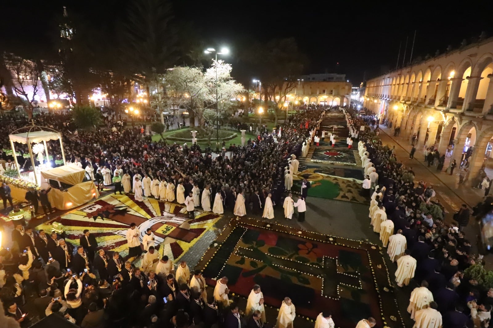 Corpus Christi iluminará la Plaza de Armas de Arequipa. Foto: Arzobispado de Arequipa.