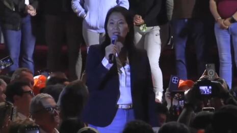 Keiko Fujimori oficializa su precandidatura presidencial: No quiero premios consuelos, ni necesito inmunidad