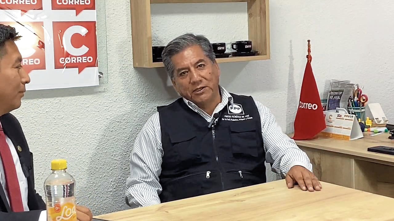 Candidato a diputado por el Partido Patriótico del Perú (N.° 1), Jorge Álvarez Briceño. (Foto: Paúl Flores/@photo.gec)