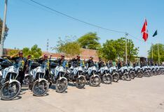 Piura: Asignan 52 motos a escuadrón policial ‘Halcones’