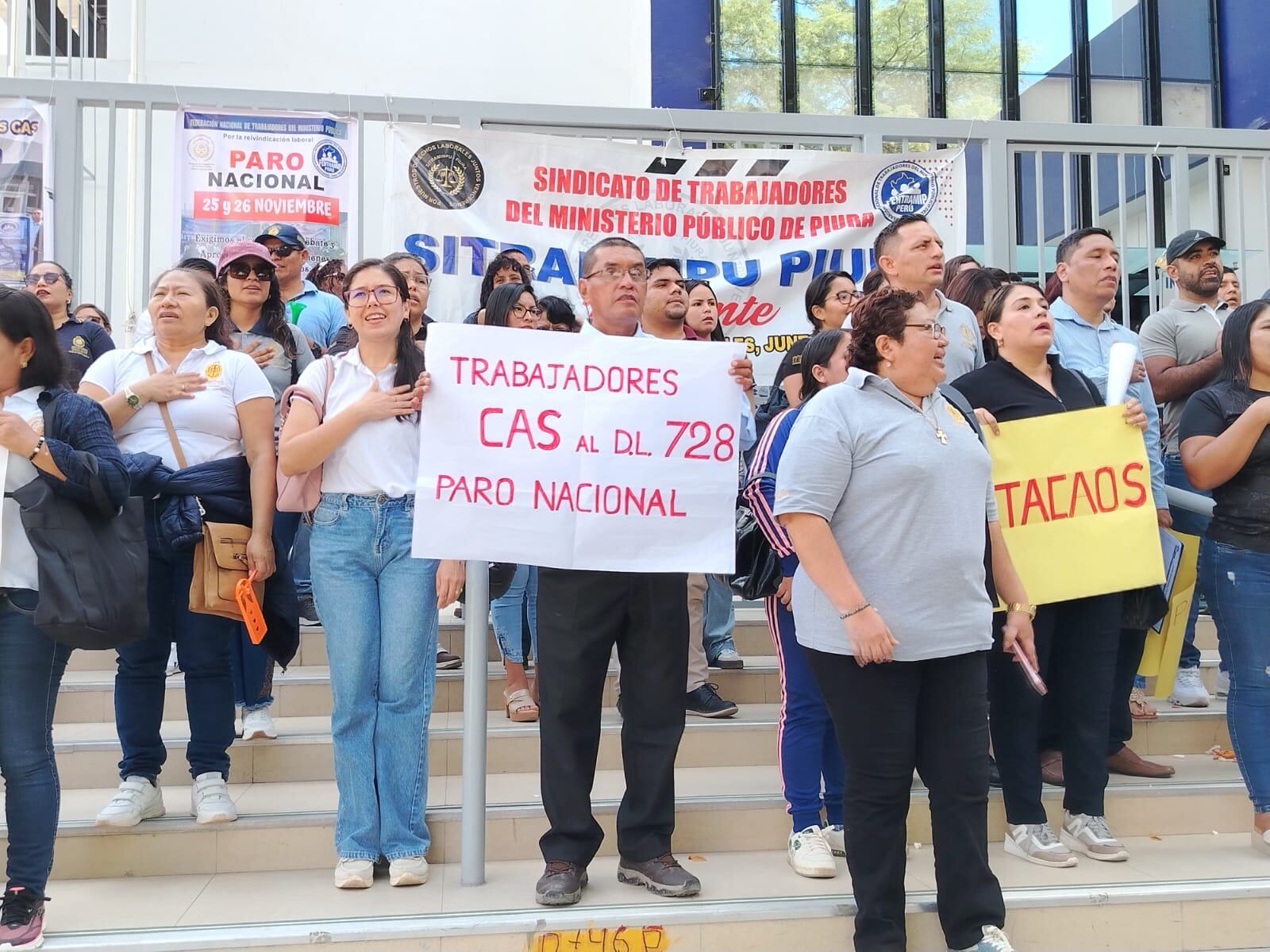 Realizan paro de 48 horas