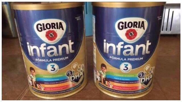Indecopi alerta de riesgo de salmonella en Gloria Infant Stage 3