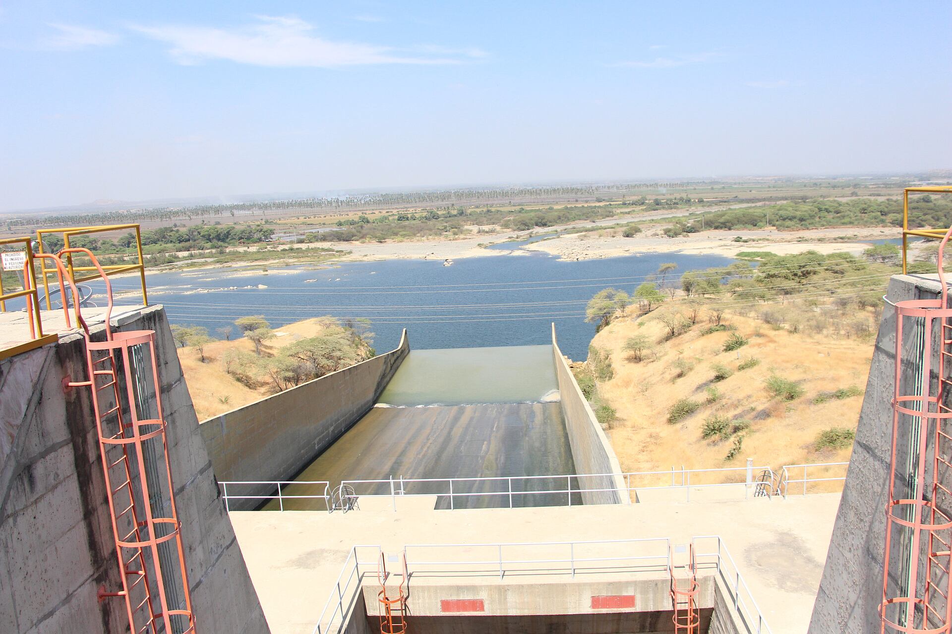 La represa de Poechos tiene 48 años. (Foto: Ralph Zapata)