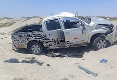 Piura: Despiste de camioneta dejó a cuatro personas heridas en Sechura