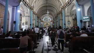 Así se vivió el Viernes Santo en el Centro Histórico de Lima (FOTOS)