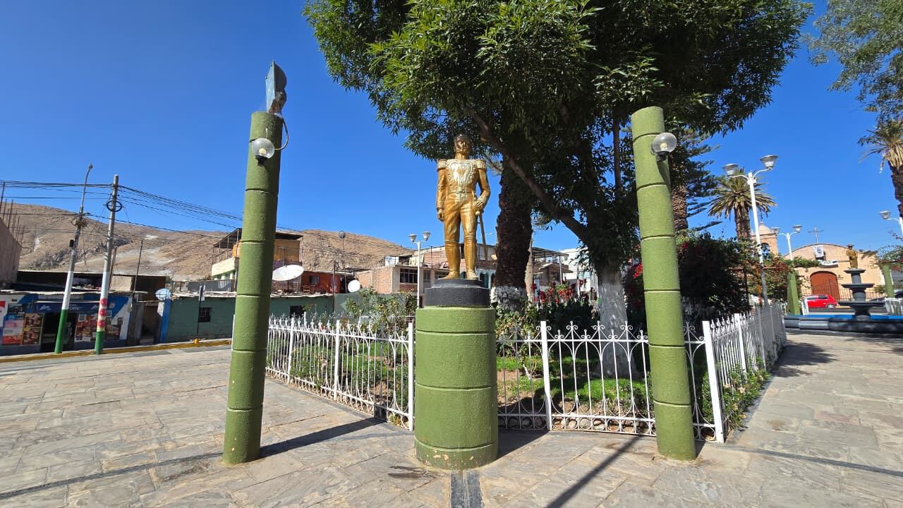 Plaza de Uchumayo, en Arequipa. (Foto: Yunsu Pariapaza/@photo.gec)