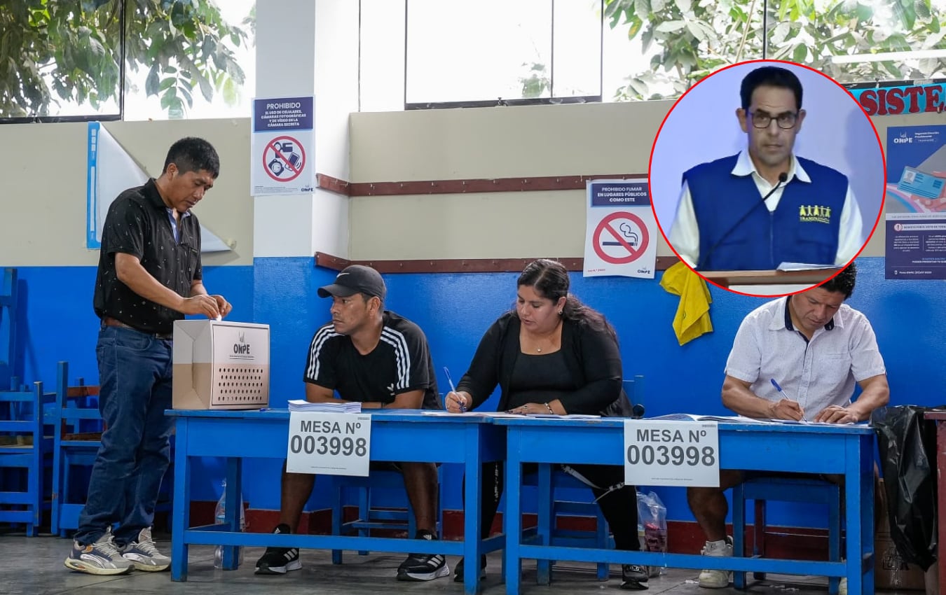 Jornada electoral se desarrolló con normalidad y sin incidentes graves, según Transparencia. Foto: ONPE.