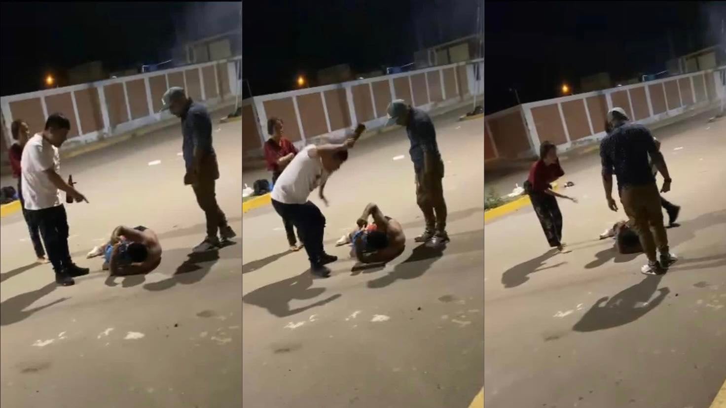 Ciudadanos defendieron a la agraviada.