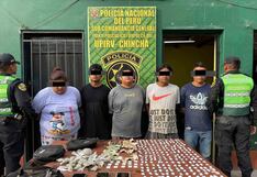Chincha: atrapan a “los deliciosos de Huarangal” por tráfico ilícito de drogas