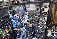 Comerciantes lamentan pérdidas tras incendio en Mercado Central de Tacna