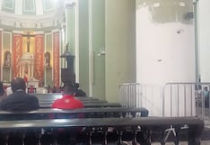 Retiro de pintura en columna de Catedral de Chiclayo genera dudas