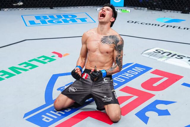 Jesús Pinedo se consagra como campeón de mundial de MMA