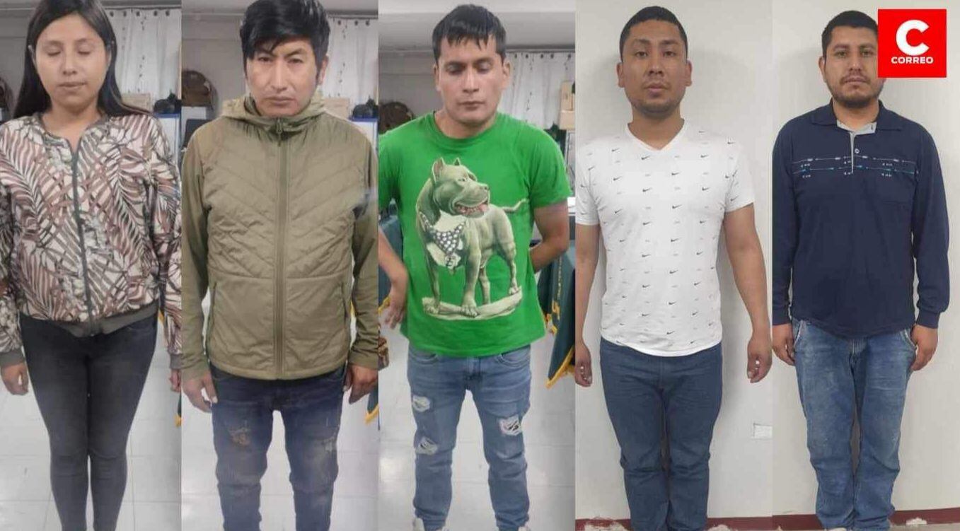 ‘Los charlis de Socabaya’ pasarán ocho meses en prisión preventiva en la ciudad de Arequipa. (Foto: Correo)