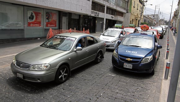En Arequipa solo 25 mil taxistas son formales (Foto: GEC)