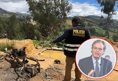 Trujillo: Exministro Carlos Basombrío apunta contra minería ilegal y dice que emergencia debe ser bien utilizada