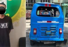 Chincha: cae “chico malo” por robo de mototaxi en distrito de Pueblo Nuevo