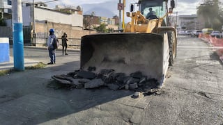 Estas son las calles cerradas en Arequipa y agrava la congestión vehicular (VIDEO)