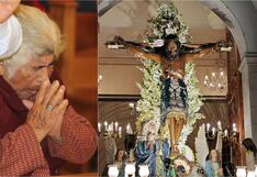 Ica: inició la primera procesión del Señor de Luren acompañado de una masiva población