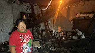 Chincha: incendio consume bienes de la familia Herrera en Alto Larán