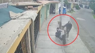 Ica: cámaras captan robo de motocicleta eléctrica por la urbanización Santa María