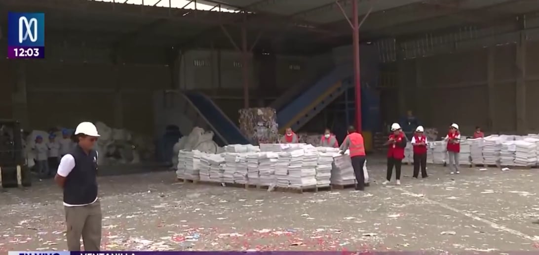 Más de 400 toneladas de material electoral serán trituradas y compactadas durante un proceso que busca impedir su reconstrucción o reutilización tras la proclamación de los resultados.