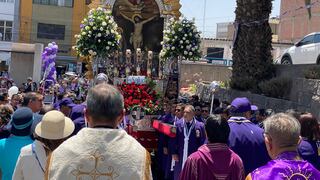 Empezó la cuarta procesión del Señor de los Milagros en Arequipa (VIDEO)