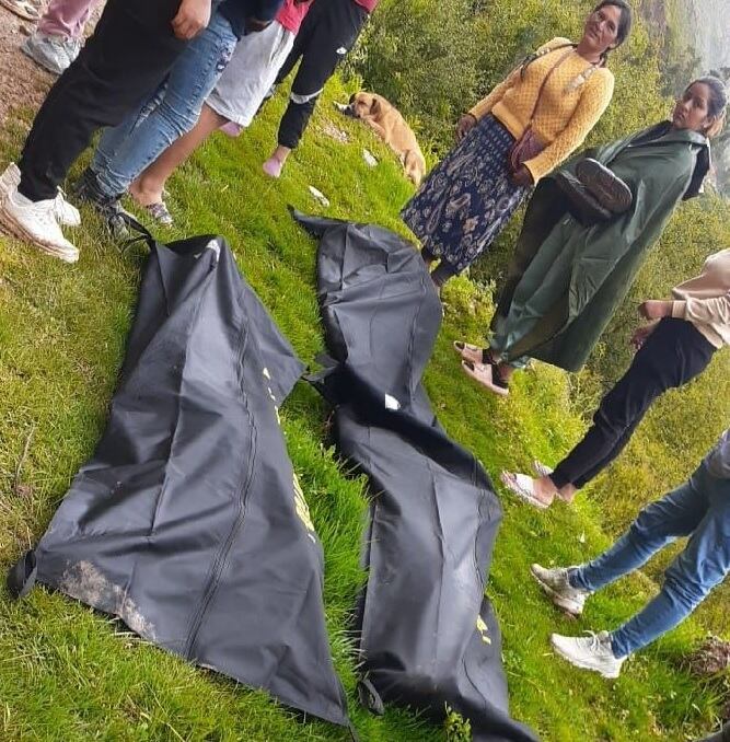 Cuatro muertos, un desaparecido y cuatro heridos deja derrumbe de cerro en Huánuco
