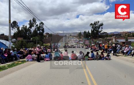 Huancayo: Siguen bloqueos de vías pero vuelven las clases presenciales