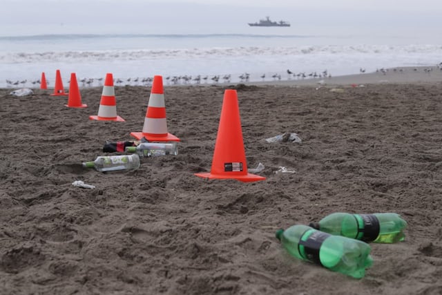 Cierran de la playa Agua Dulce por limpieza y fumigación (Foto: Julio Reaño/GEC)