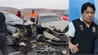 Nasca: densa neblina habría causado choque de dos autos que dejó un muerto y un herido