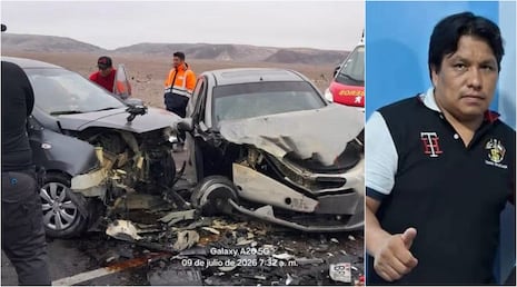 Nasca: densa neblina habría causado choque de dos autos que dejó un muerto y un herido