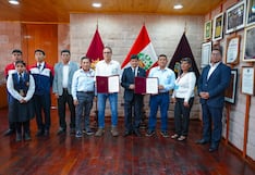 Firman convenio para construir Colegio Miguel Grau en Matarani