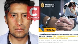Nasca: cárcel contra hombre que le dio palmazo en el glúteo a terramoza durante viaje interprovincial