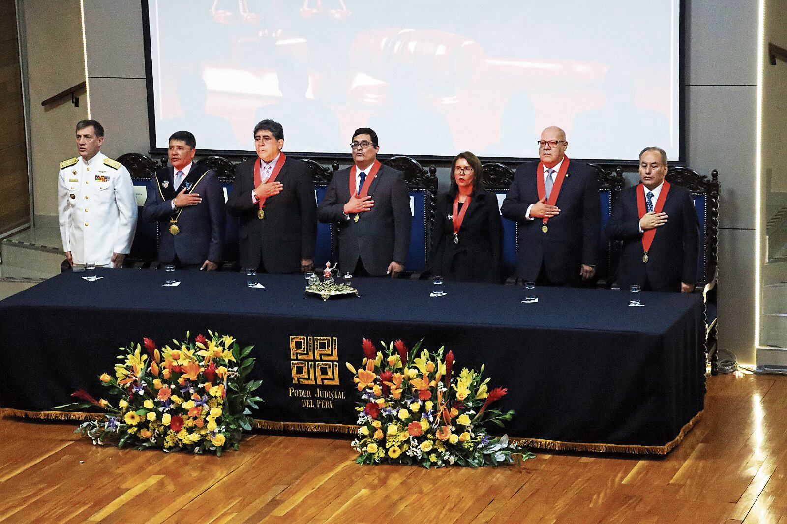 Los magistrados recuerdan su día con reflexiones (Foto: GEC)