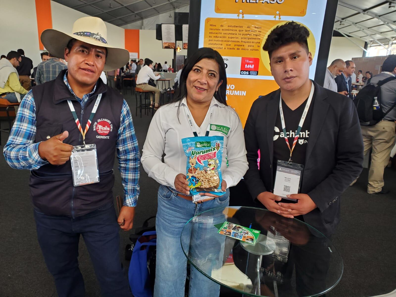 Emprendedores expusieron sus proyectos en el Perumin 36 (Foto: Dany La Torre)